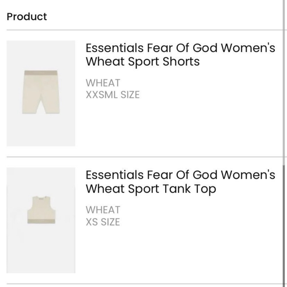 TWO PIECE ESSENTIALS SET